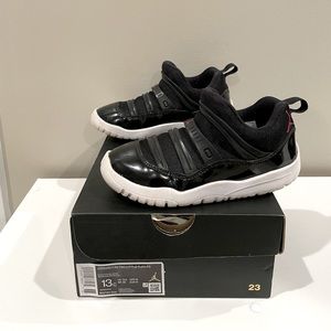 Jordan 11 Retro Little Flex Black Size 13C